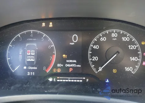 2024 Honda Civic Sport z USA, uszkodzony, nr VIN 2HGFE2F50RH544213